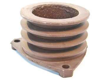 Шкив маховика 3-ручейковый, D=128 мм R190-R195